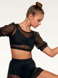 Sheer Star - Mesh Top