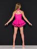 All That Pink - Tiered Peplum Skirt