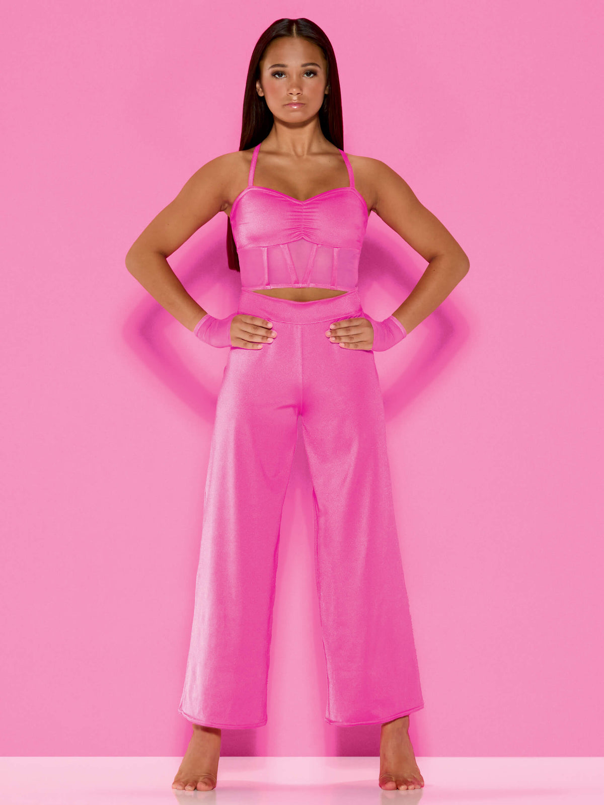Candy Girl - Short Mesh Gloves