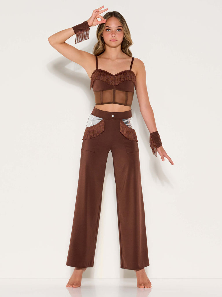 Little Sparrow - Fringe Pant