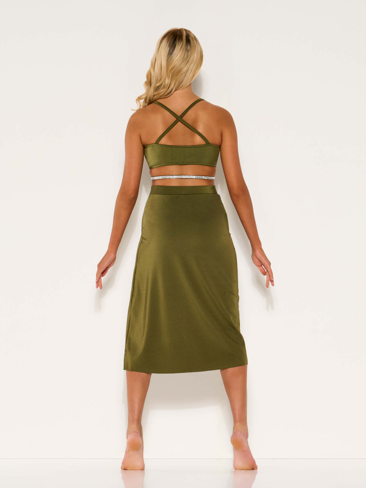 Fire Burns Bright - Asymmetrical Skirt