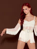 Mesh Fringe Armbands
