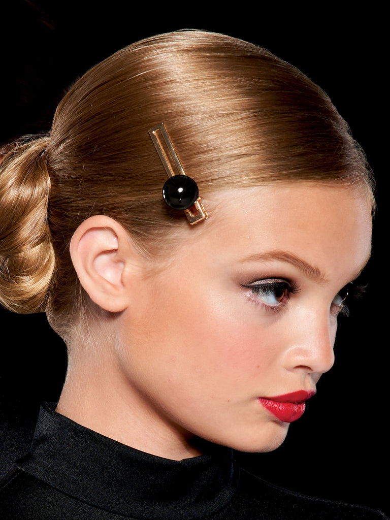 Acrylic Ball Hair Clip - Headwear - Kellé Company - 9380