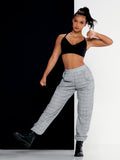 On My Way - Plaid Jogger - Pant - Kellé Company - 3712